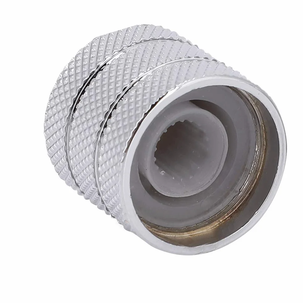 2 szt. guziki gitarowe Bass Dome Guziki 6 mm Metal E gitara basowa guziki potencjometr nasadka Volume Ton (srebrny)