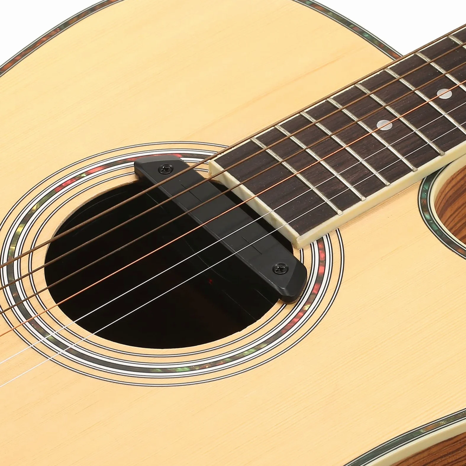 Gitara Pick-up Przedwzmacniacz Gitary Akustycznej Profesjonalny Przedwzmacniacz Soundhole Pickup Przetwornik Magnetyczny Pojedynczy Kanał Wymiana przetwornika gitary