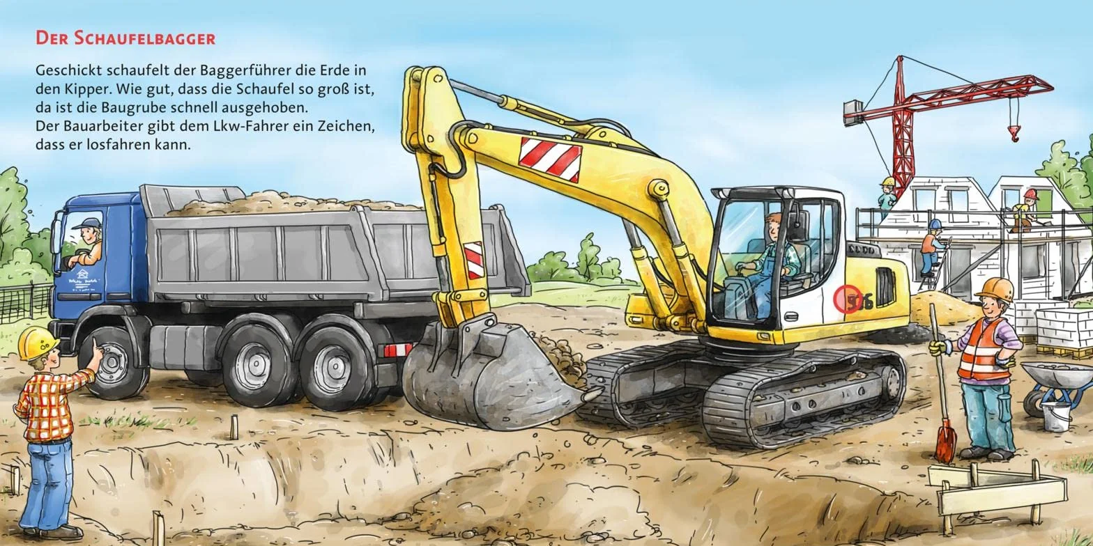 Hör mal (Soundbuch): Auf der Baustelle: Zum Hören, Schauen und Mitmachen ab 2 Jahren.