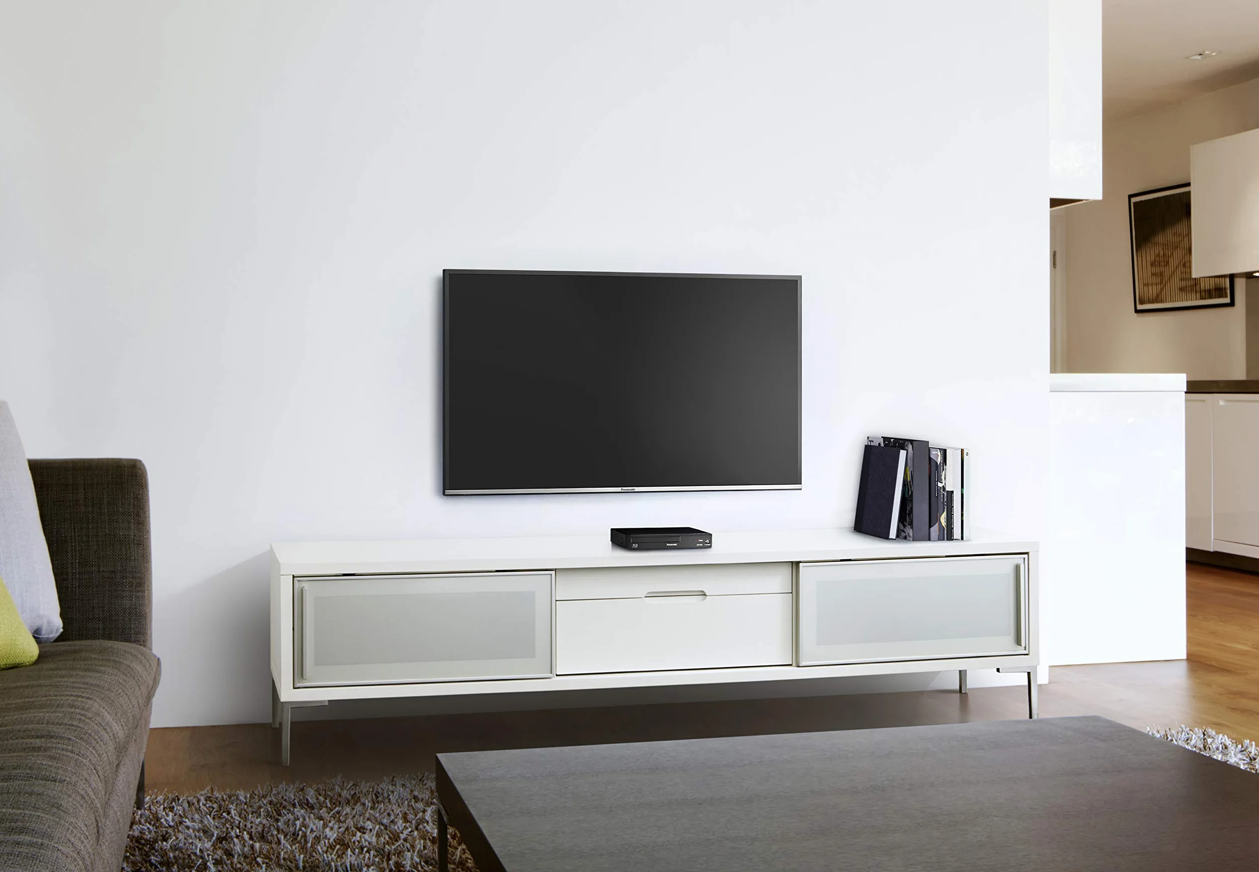 Panasonic DMP-BD84 odtwarzacz Blu-ray (obsługiwane formaty: ALAC/DSD/Xvid/MKV/MP4/FLAC/WAV/MP3/AAC, aplikacje internetowe, USB, HDMI), czarny