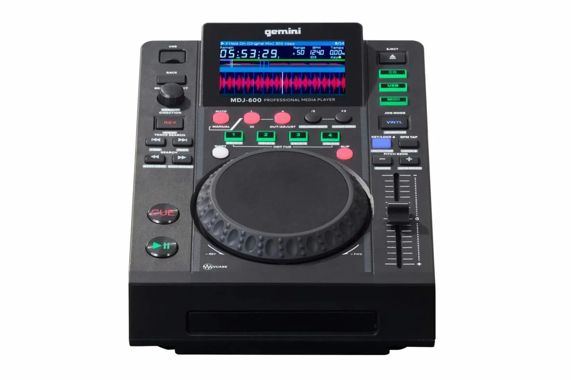 Gemini MDJ-600 Odtwarzacz Multimedialny, Czarny