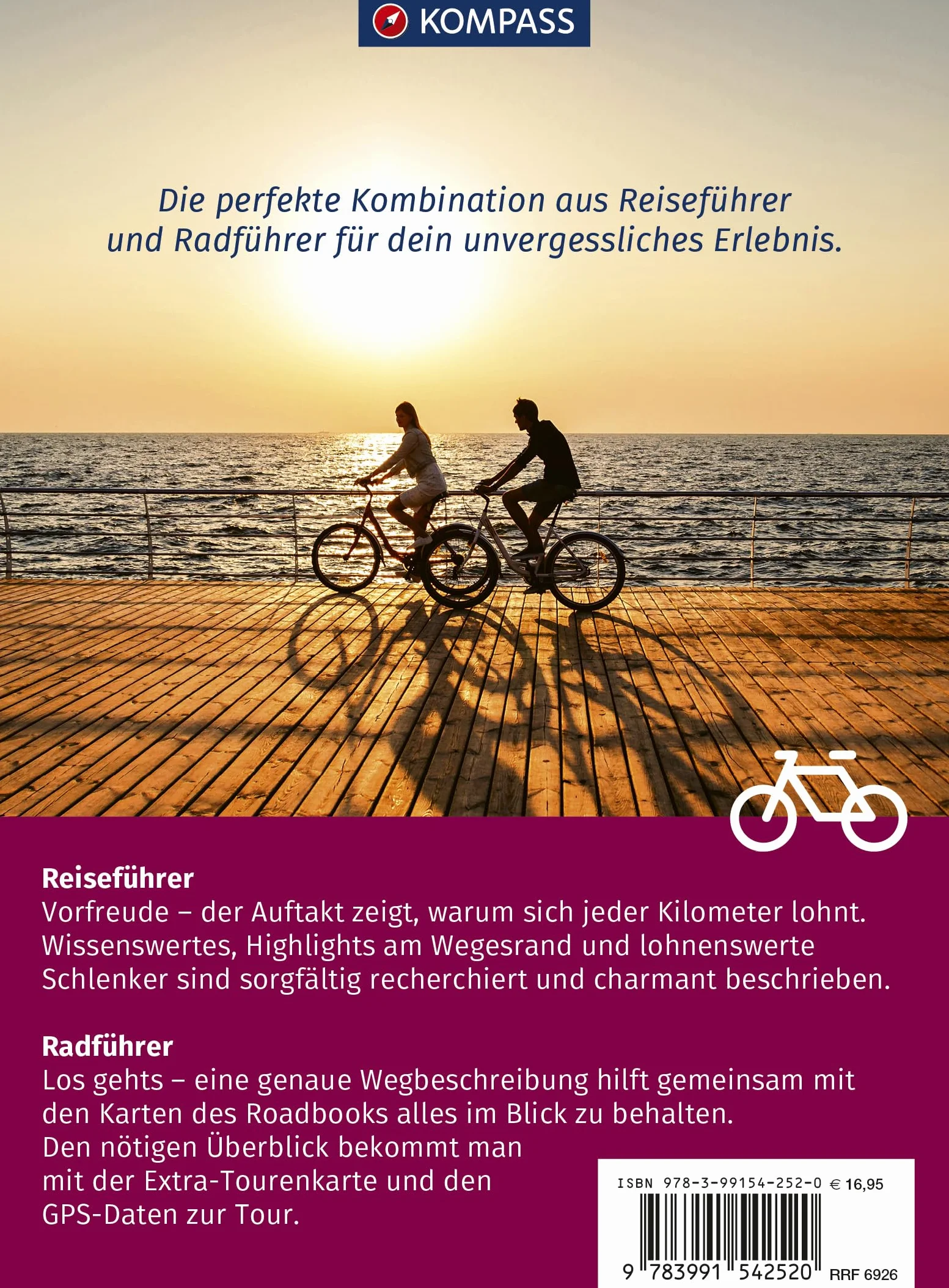 KOMPASS Radreiseführer Alpe Adria Radweg: Von Salzburg bis nach Grado an die Adria mit Extra-Tourenkarte, Reiseführer und exakter Streckenbeschreibung: 6926
