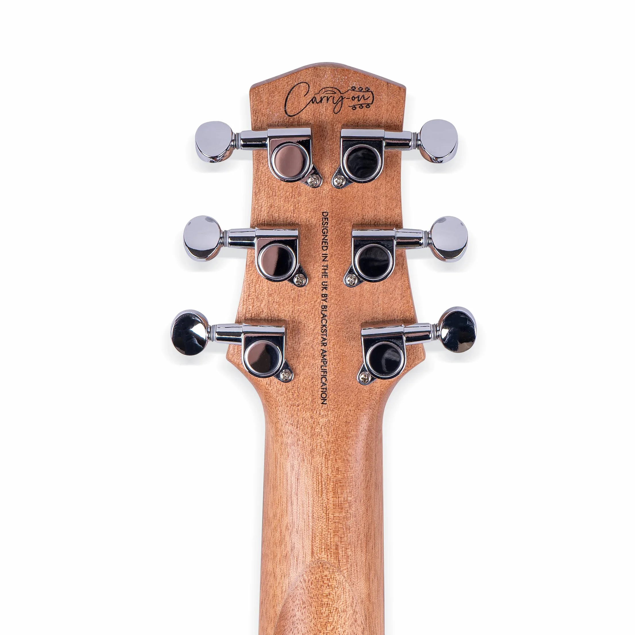 Carry-on By Blackstar BA226016 Mini Jet Black gitara elektryczna – idealna dla dzieci i dorosłych, początkujących i podróży, Czarna