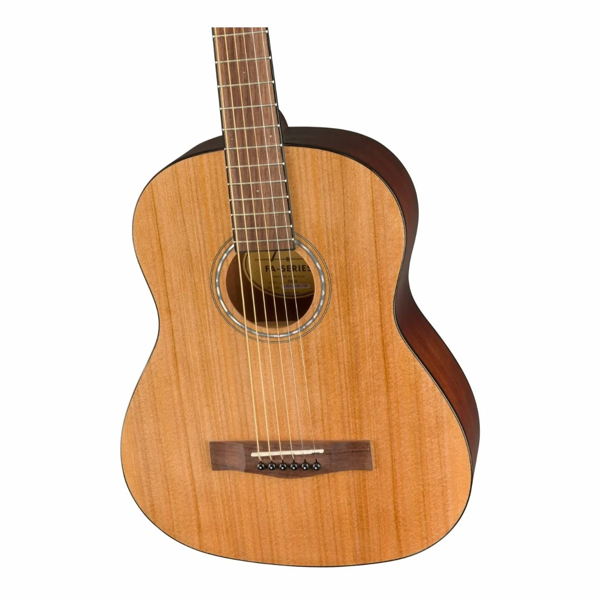 Fender FA-15 gitara akustyczna 3/4 struny stalowe naturalne z torbą