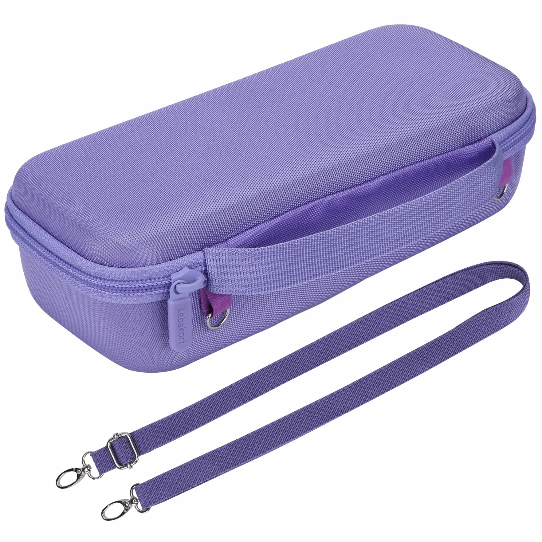 Lebakort Twarde etui kompatybilne z przenośnym głośnikiem Bluetooth Bose SoundLink Flex (2. generacji), Fioletowa obudowa, Hard Case for Soundlink Flex, Nowoczesny