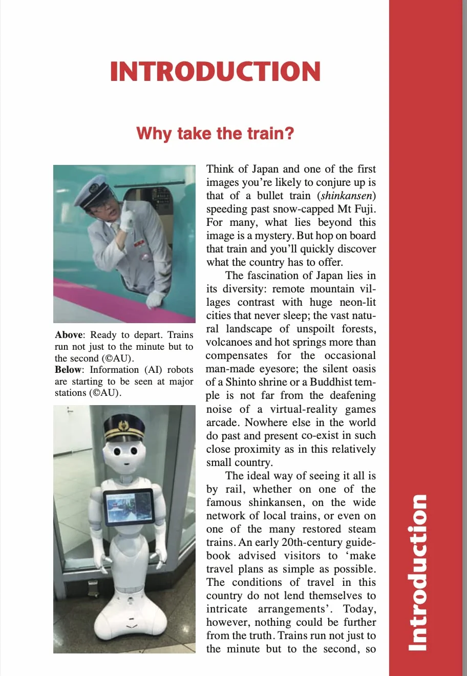 Japan by rail: Includes Rail Route Guide and 30 City Guides