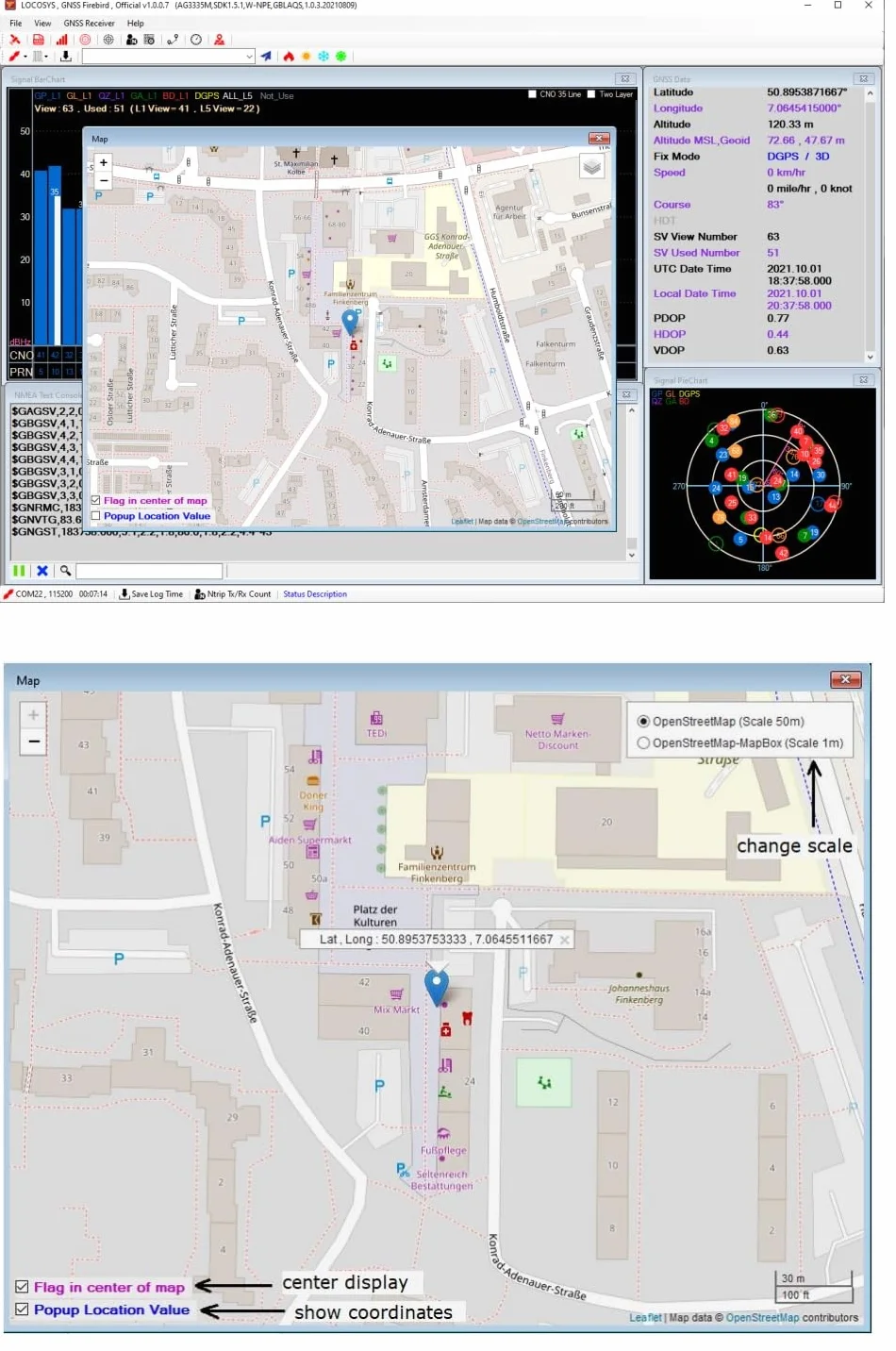 Wysokowydajny dwuzakresowy odbiornik GNSS, obsługa 5 systemów, 1-10Hz
