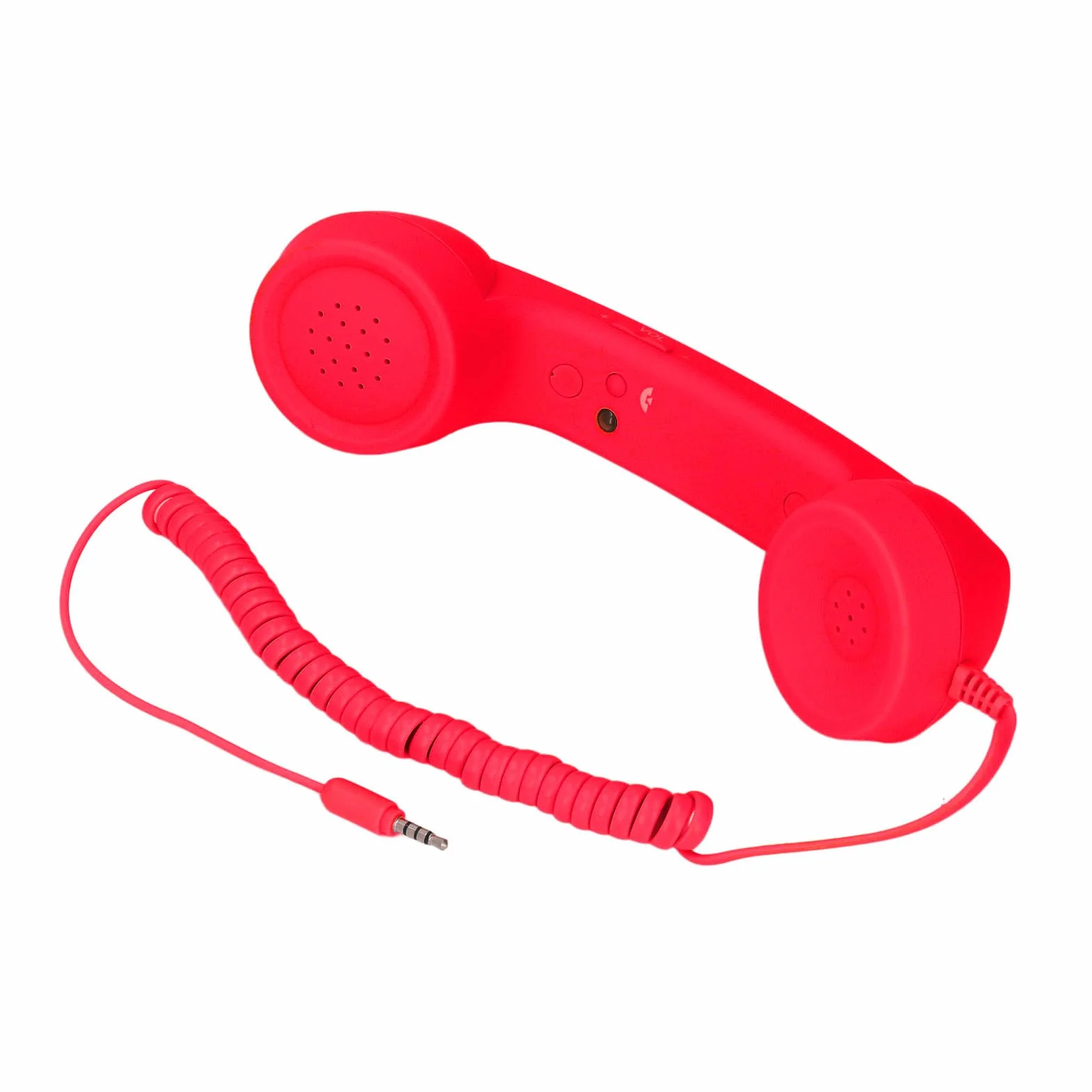 Retro Słuchawka Telefoniczna, Odbiornik Telefonu Komórkowego, Czysty Dźwięk i Promieniowanie, Głośnik z Mikrofonem i Mikrofonem 3,5 Mm do Smartfony do Telefonów Komórkowych