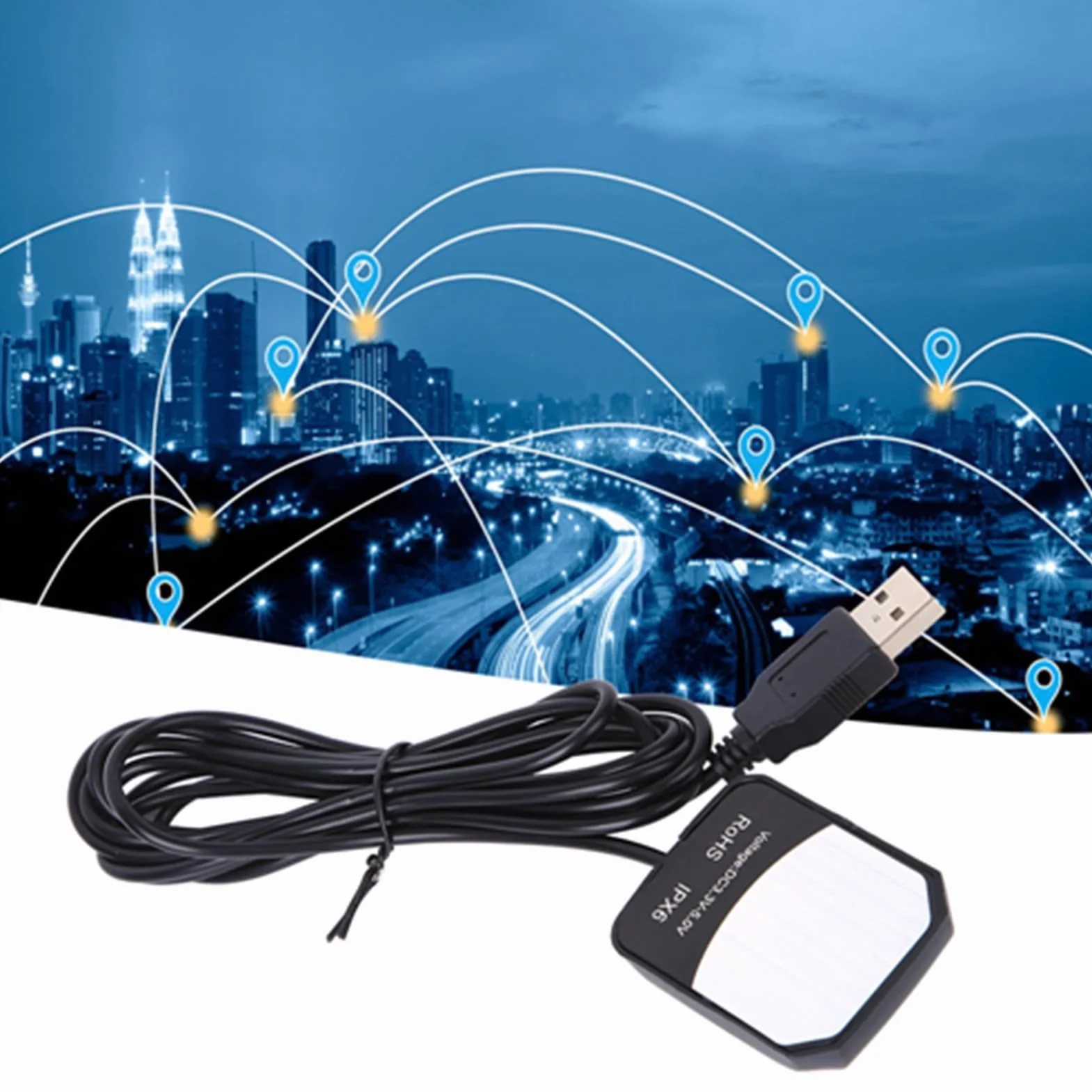 VK-162 Odbiornik Gps na Usb Moduł Anteny Gps 10HZ Moduł Nawigacyjny DC3.3V-5V do Laptopa PC Nawigacja Samochodowa Morska