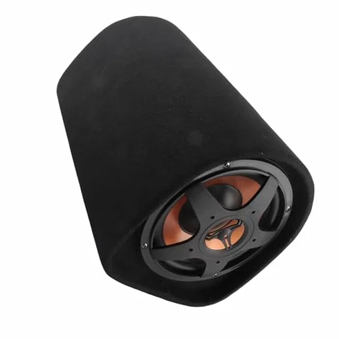 Qiilu 12V Auto-Subwoofer Auto-Bass-Lautsprecher Großer Verbrauch für Audio-Modifikation-Sound-Verstärker I9e132
