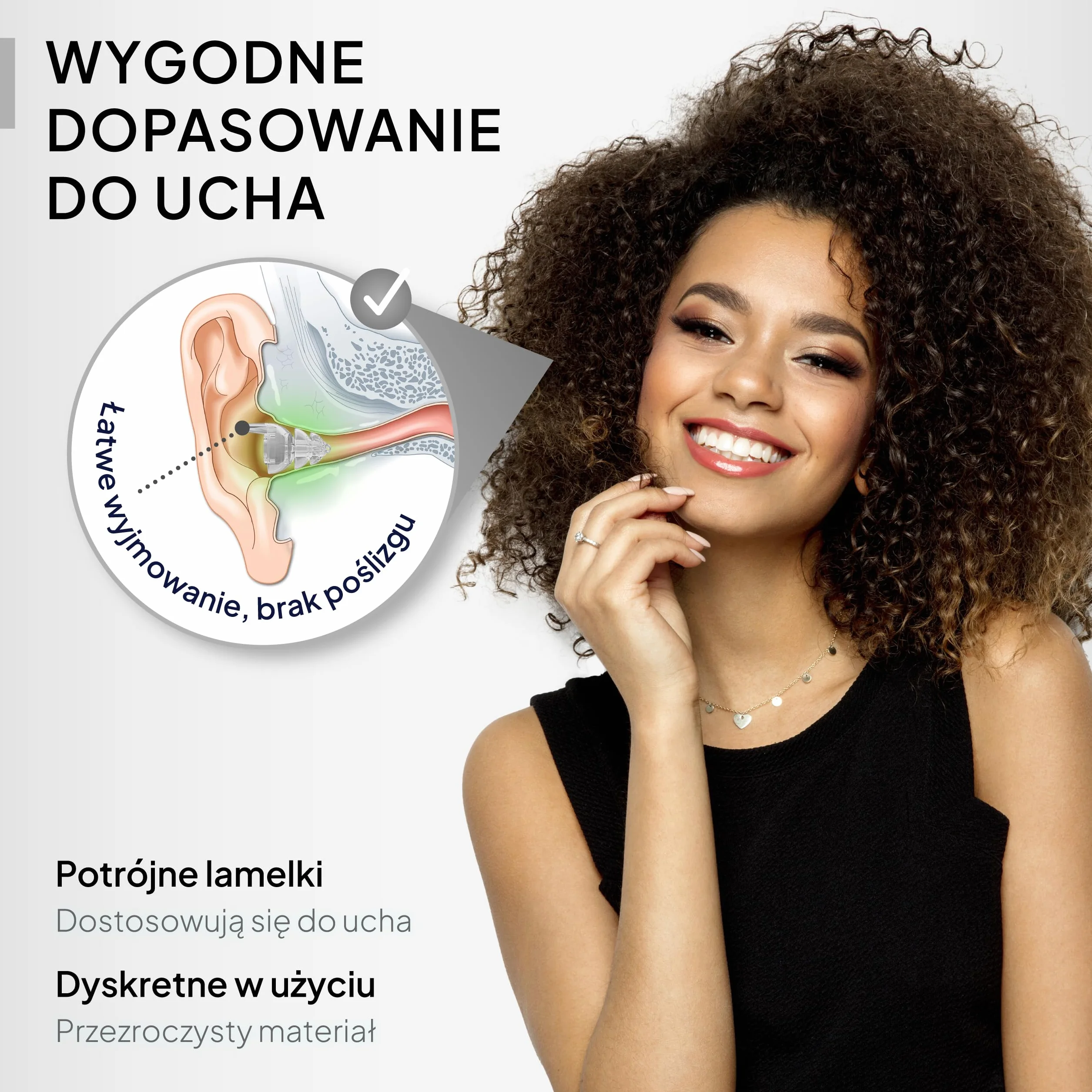 Senner PartyPro Koncertowe Zatyczki do Uszu na Festiwale, Koncerty, Imprezy i Dyskoteki - Z Aluminiowym Pojemnikiem, Przezroczyste, dla Muzyków