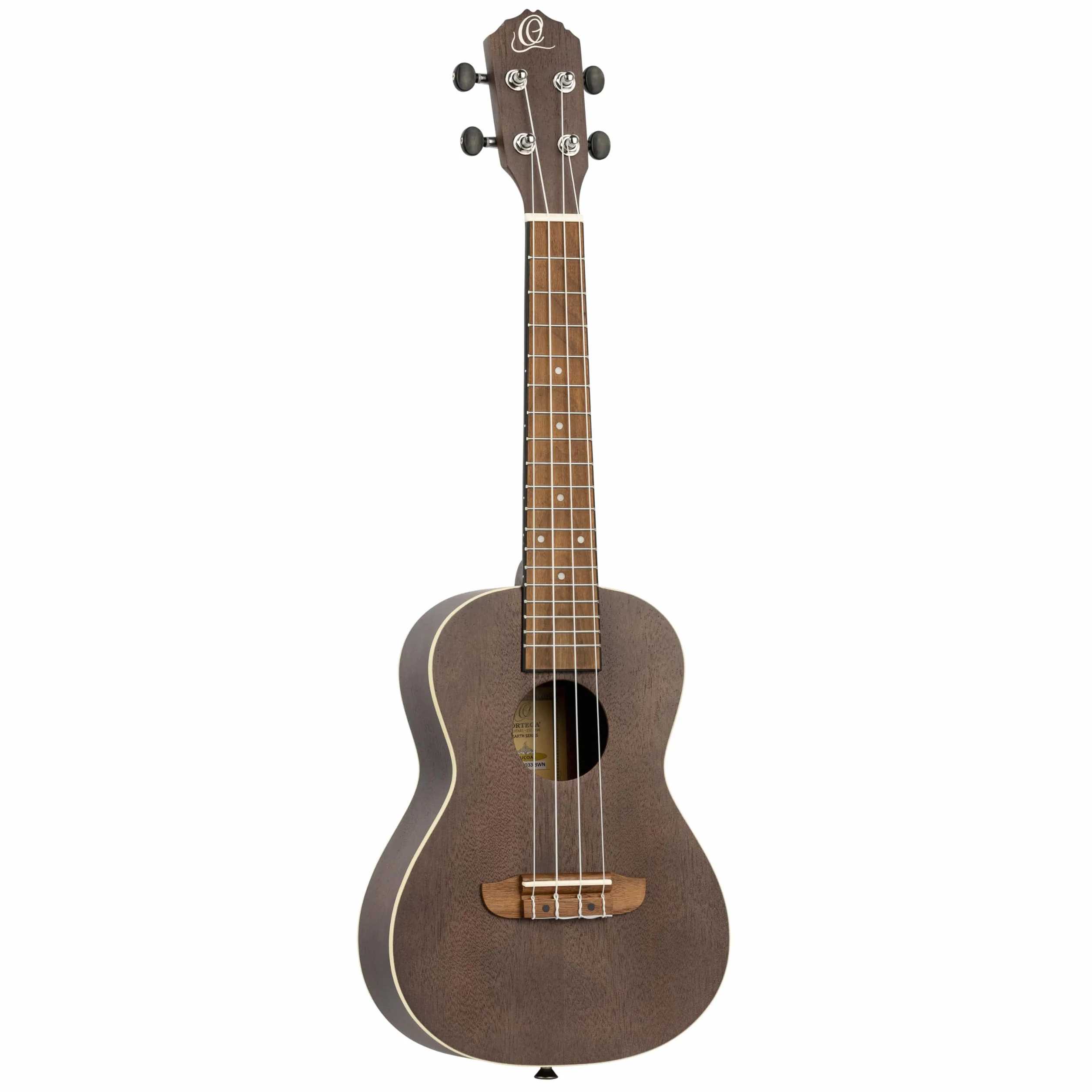 Ortega Guitars Akustyczne Ukulele Koncertowe Seria Earth Okoume Czarny