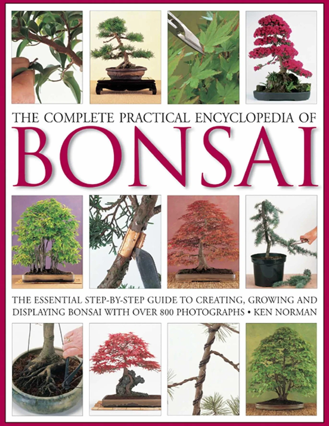 The Complete Practical Encyclopedia of Bonsai: The Essential Step-By-Step Guide to Creating, Growing, and Displaying Bonsai with Over 800 Photographs