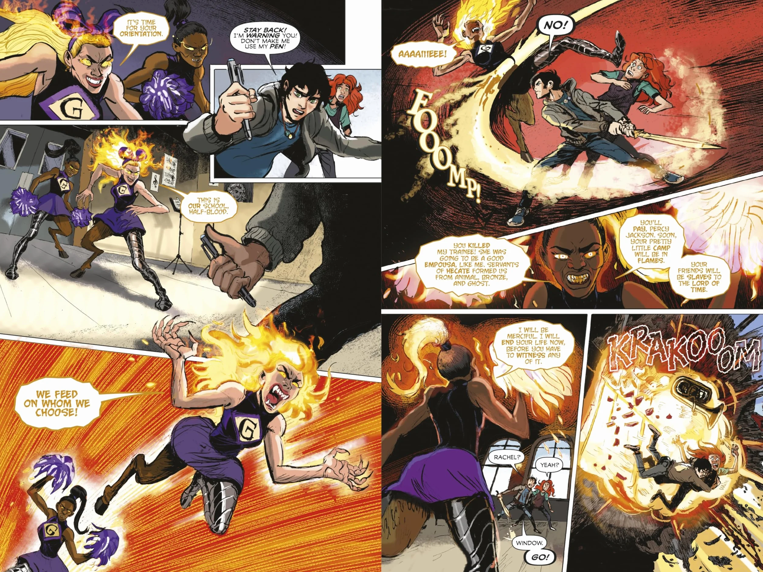 The Battle of the Labyrinth: The Graphic Novel: Percy Jackson Book 4