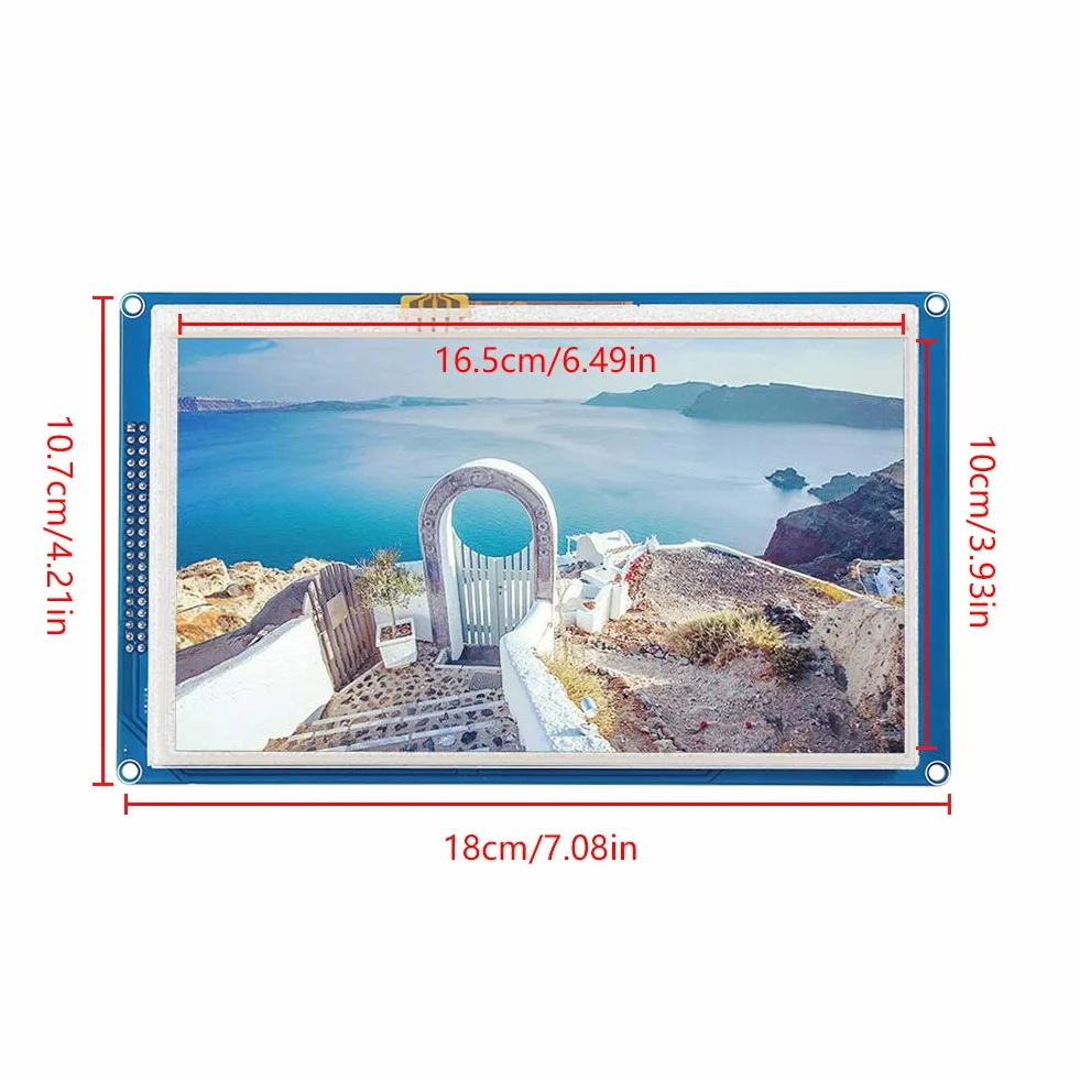Moduł wyświetlacza TFT LCD 7 cali 800x480 kolorowy ekran dotykowy panel AVR STM32 ARM SSD1963
