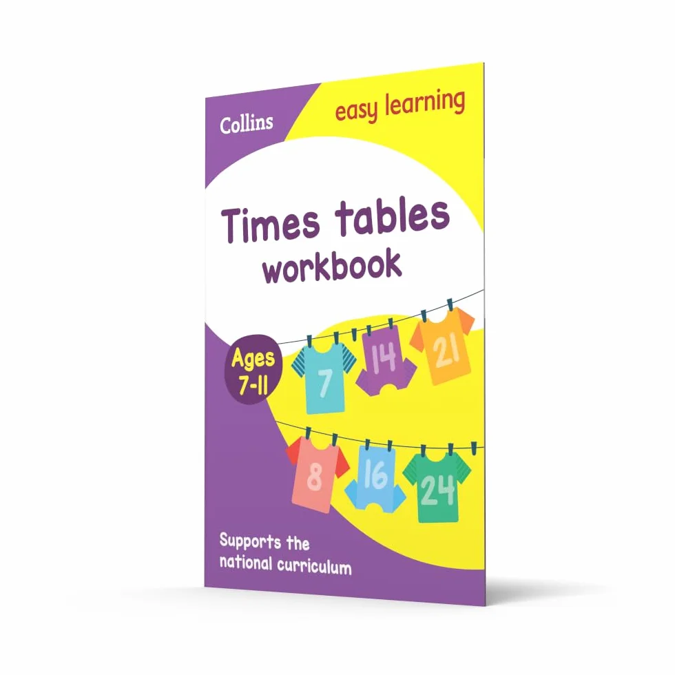 Times Tables Workbook Ages 7-11: Ideal for home learning