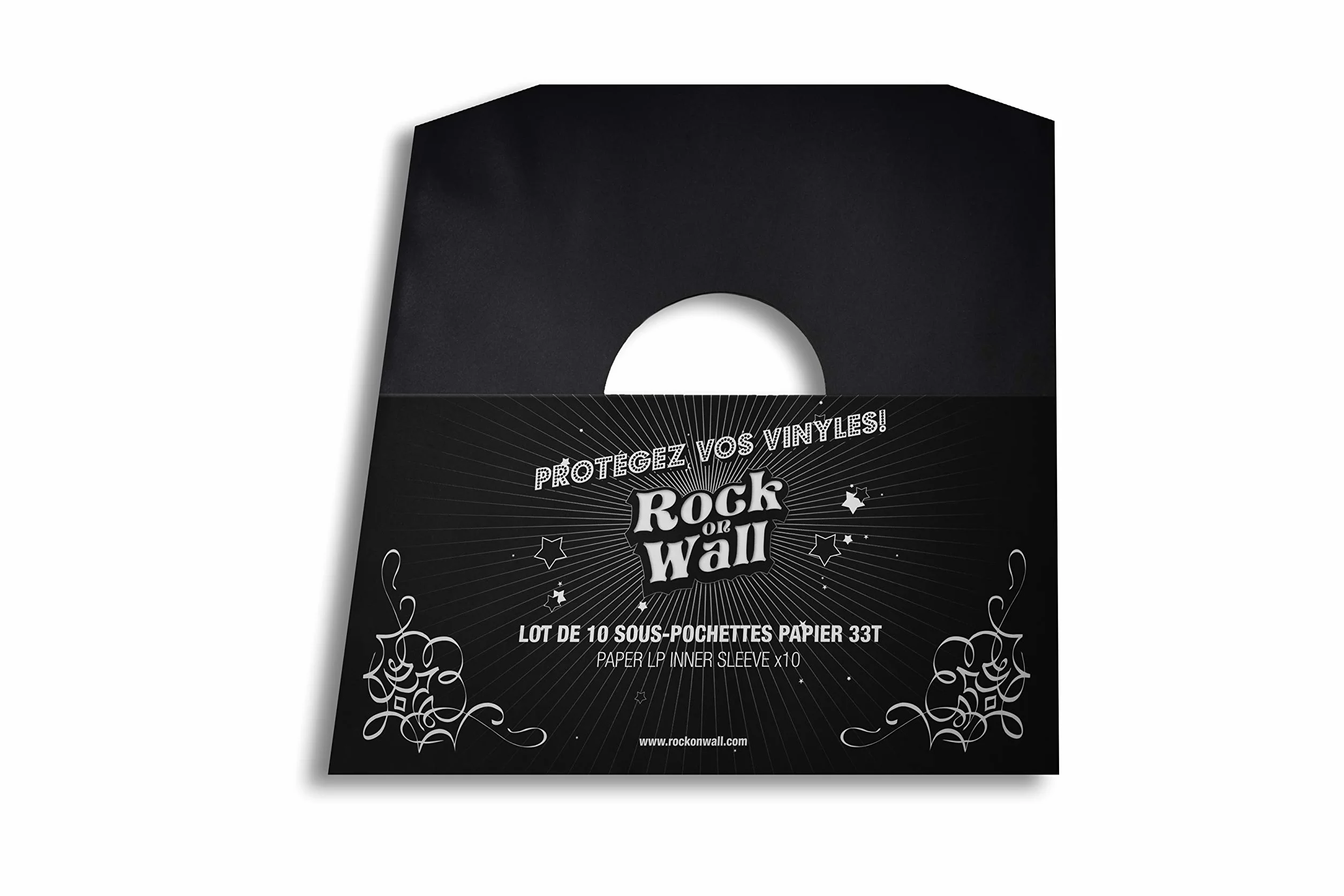 Rock on Wall Ładownica papierowa 33T, czarna, 10 sztuk