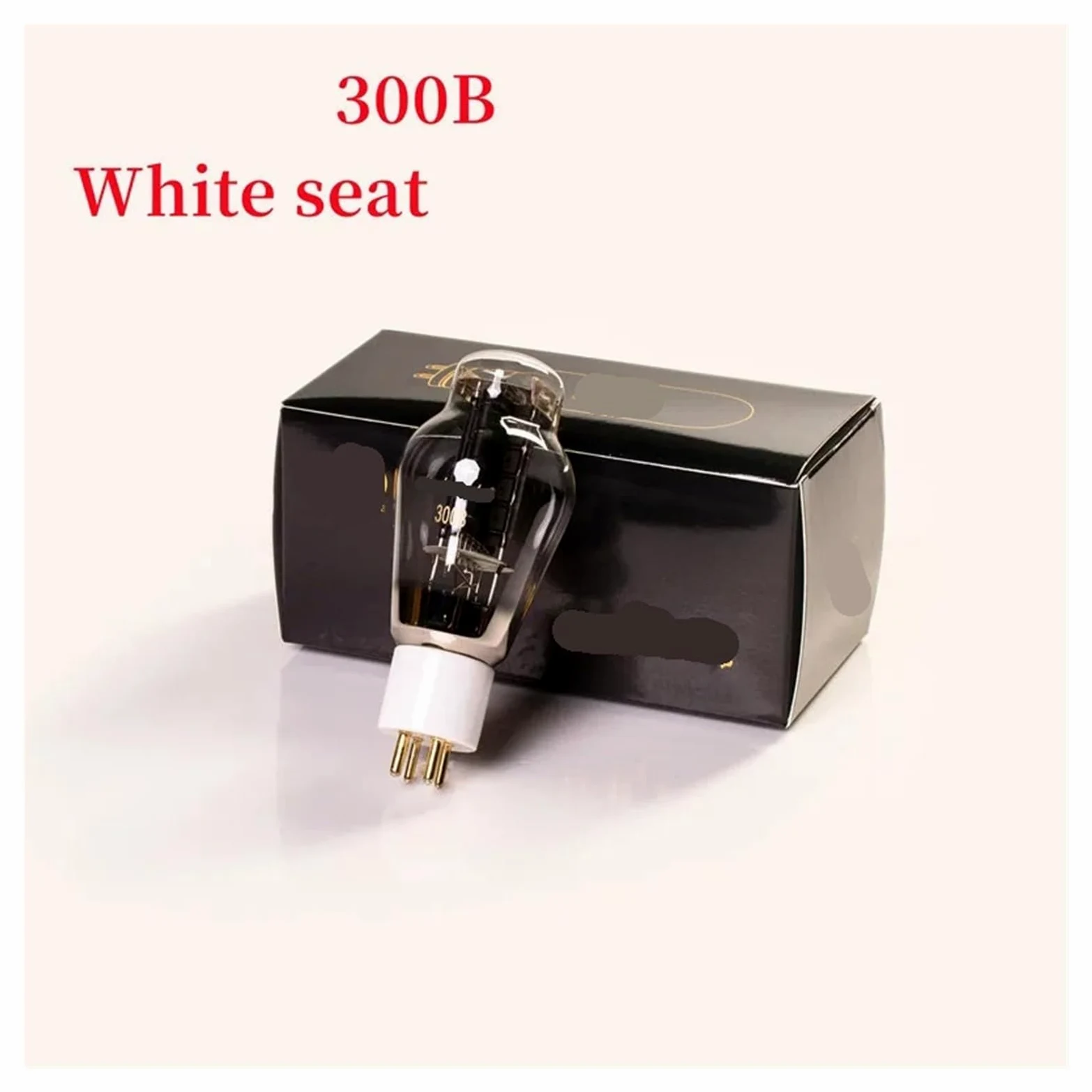 Tuba 300B zastępuje WE300B 300BN E-300B 300B-TII 300B-98, zestaw wzmacniacza audio HiFi, pasujący do majsterkowania (biały, 1 para)