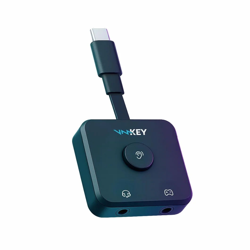 Voicemod Key VMKey Zmieniacz Głosu Soundboard dla Konsol Gamingowych PS5 PS4 XBOX SWITCH2
