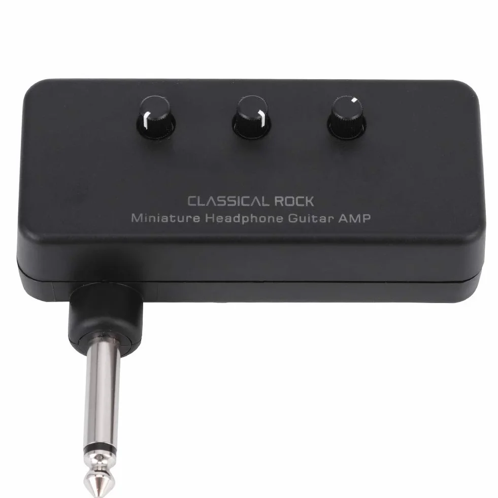 ABS + metalowy wzmacniacz kasku gitarowego, praktyczny mini wzmacniacz gitarowy/basowy