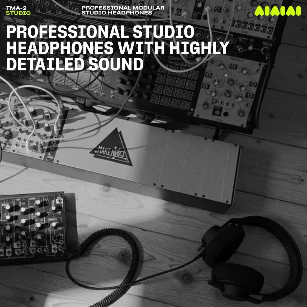 AIAIAI TMA-2 Studio Profesjonalne słuchawki na ucho Black - Studio muzyczne słuchawki przewodowe