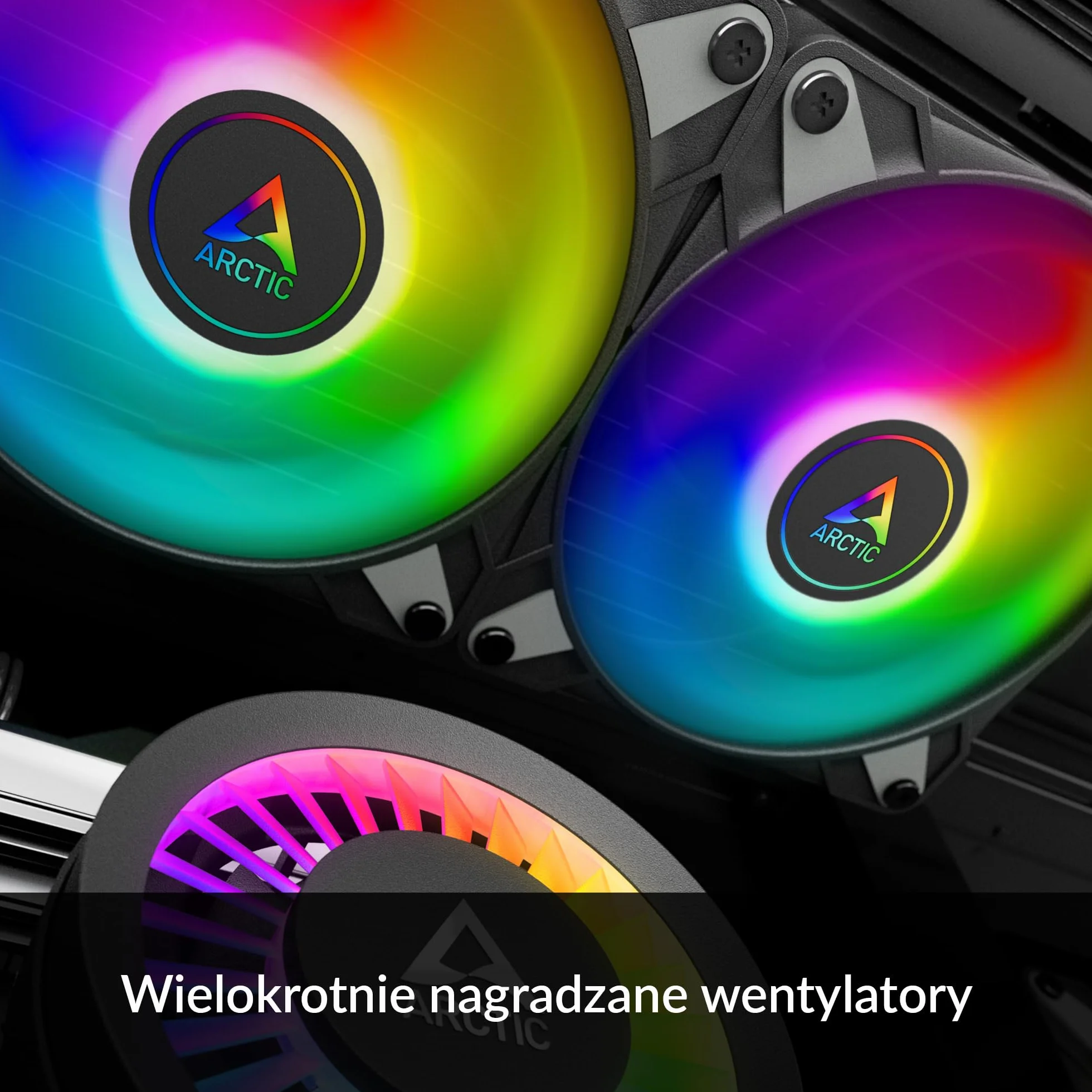 ARCTIC Liquid Freezer III 360 - A-RGB Chłodzenie wodne PC, All-in-One CPU AIO Water Cooler, kompatybilny z Intel i AMD, wydajna pompa sterowana PWM