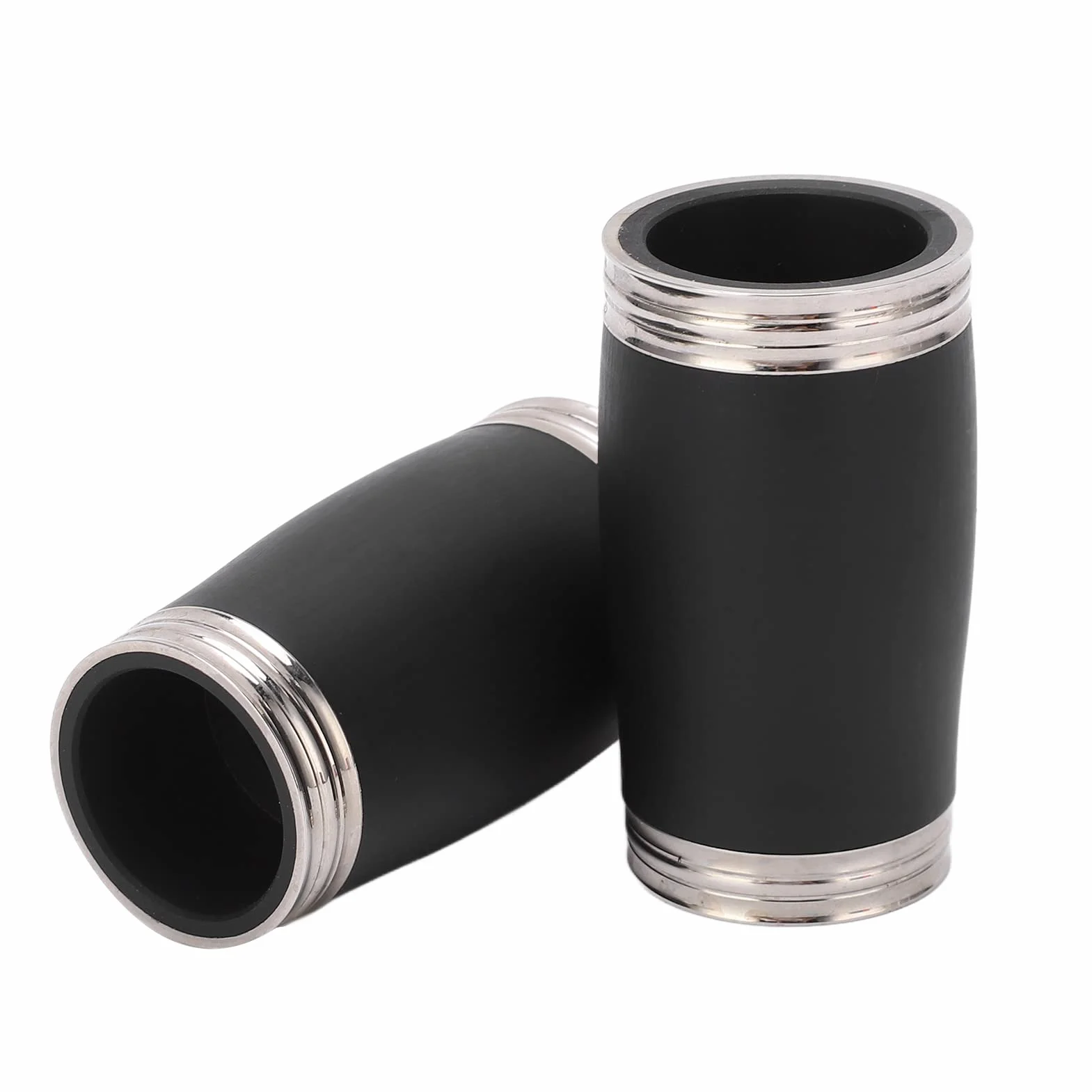 CHICIRIS 2 szt. Tubka do Strojenia Klarnetu, Bb Treble Pitch Pipe Akcesoria Zamienne do Bębna Klarnetu 58 Mm, z Metalem i Tworzywem Sztucznym, Ostrości i Intonacji Tonu