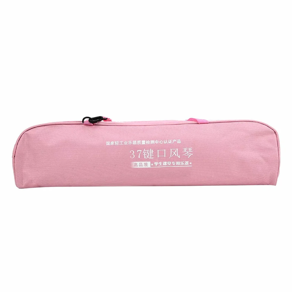 Melodica, wiatr instrument muzyczny fortepian instrument muzyczny praktyka instrumentu muzycznego instrument edukacyjny instrument melodyka, uczenie się dla dorosłych dla początkujących (różowy)