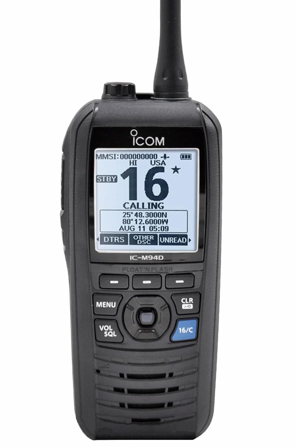 ICOM IC-M94 VHF RADIO MARINE TRANSCEIVER z odbiornikiem DSC i AIS