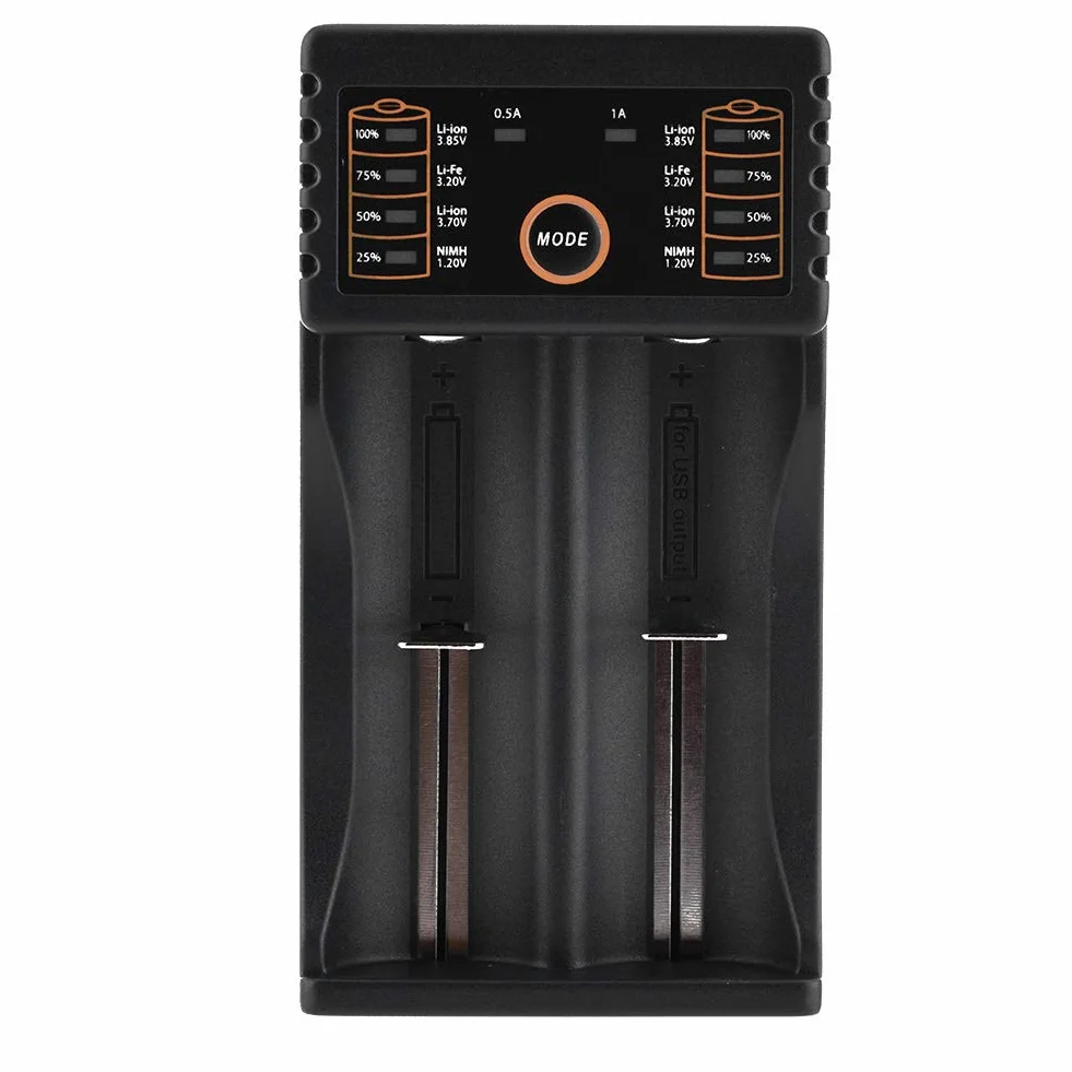 Ładowarka Liitokala, Uniwersalna Inteligentna ładowarka USB Lii-202 do /18490/18350/17670/17500/16340 (RCR123)