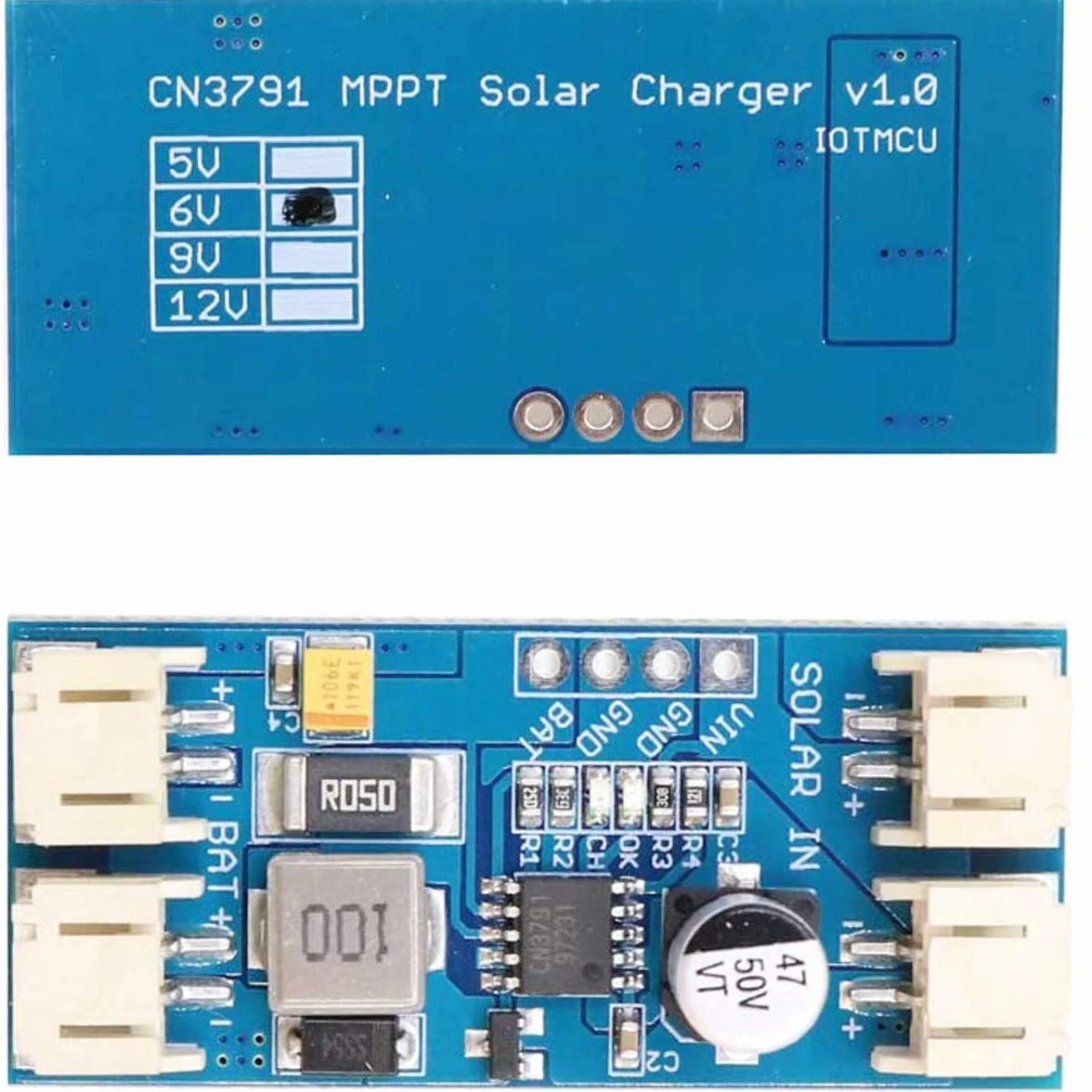 12 V panel sterownika ładowania słonecznego CN3791 sterownik ładowania słonecznego MPPT 1 LiPo moduł regulatora akumulatora JST PH2.0 automatyczne ładowanie baterii z kablami