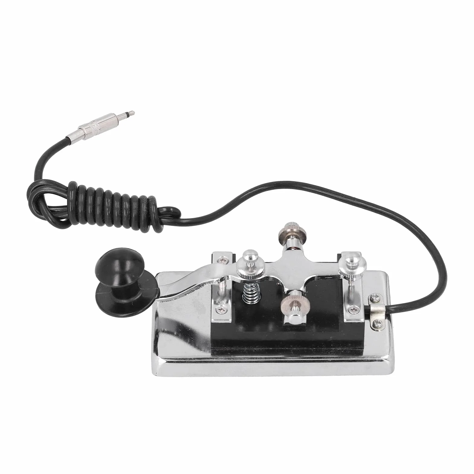 HY-K4 Krótki R Morse Morse CW Telegraf Krótki R K4 Klucz CW Morse CW TelegraphMorse CW Telegraf Ręczny Klucz Krótki R H Pomoce HYK4