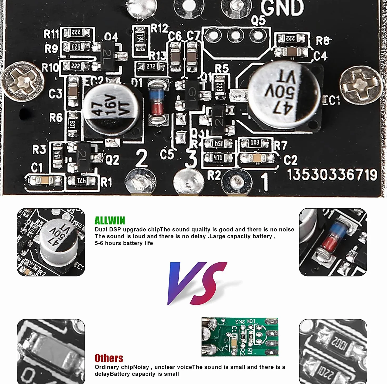 ALLWIN Mikrofon strumieniowy, zestaw startowy do podcastów USB Cardioid Condenser Soundboard Zestaw miksera audio z pakietem karty dźwiękowej do przesyłania strumieniowego/podcastów/nagrywania
