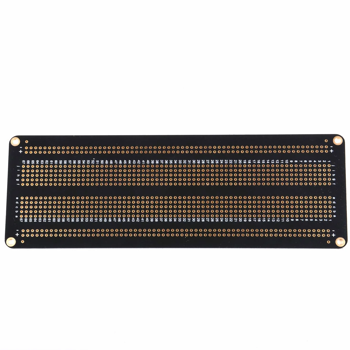 GeeekPi zestaw 3 szt. prototyp płyta do chleba PCB pozłacana płyta eksperymentalna płyta do lutowania dwustronna płytka PCB DIY zestaw do Arduino (pełny rozmiar)