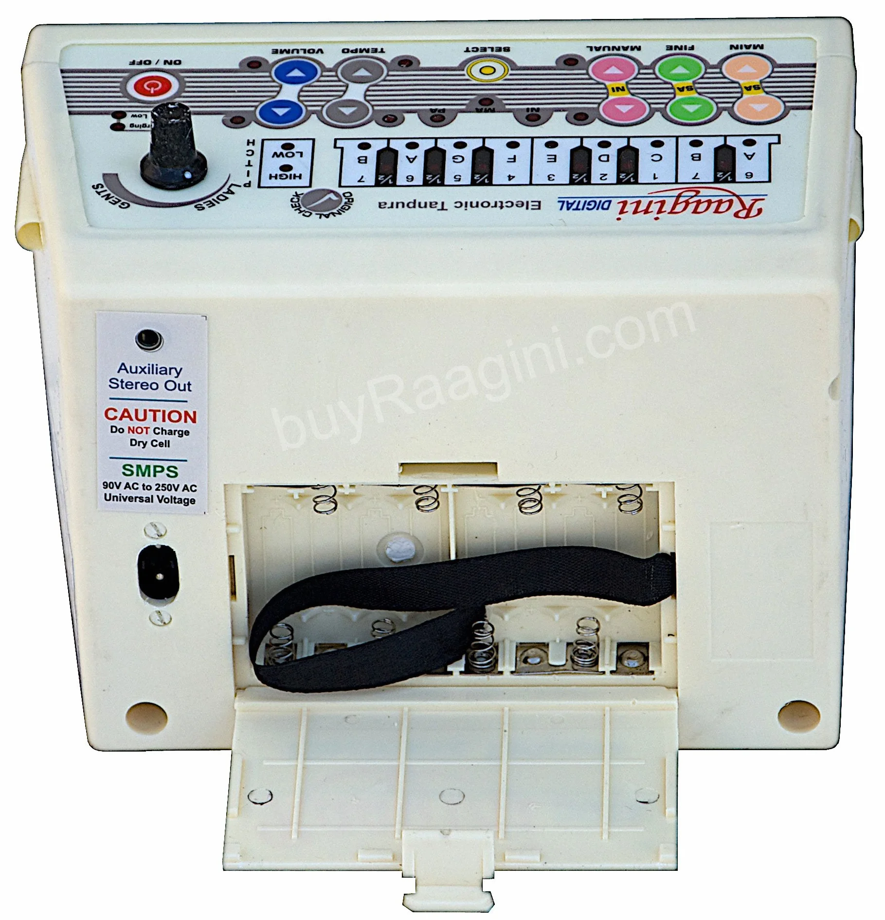 Raagini Cyfrowa Elektroniczna Tanpura Sound Labs Tambura (PDI-DG)