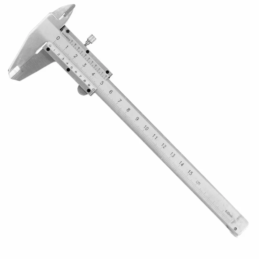 Delaman Vernier Caliper, Noniusz Suwmiarka z Noniuszem Stal Węglowa Metal Mikrometr Miernik Narzędzie 0-150mm