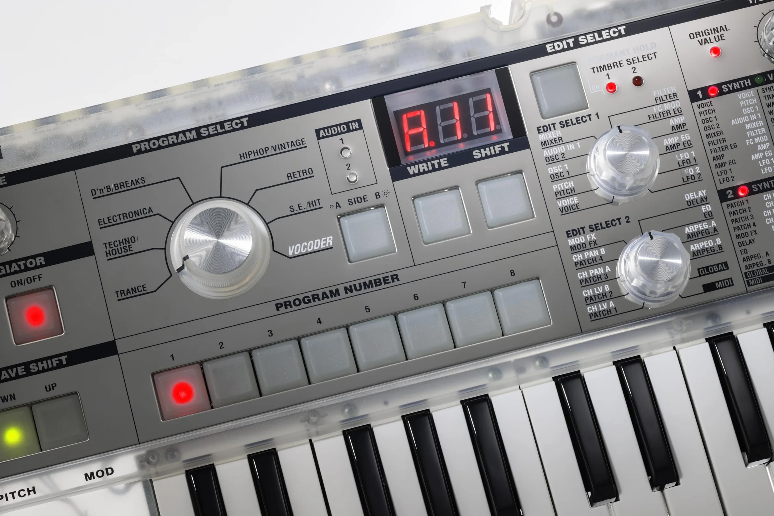 Korg MicroKORG Crystal 37-Key Analog Modeling Syntezer z Wokoderem Edycja Limitowana
