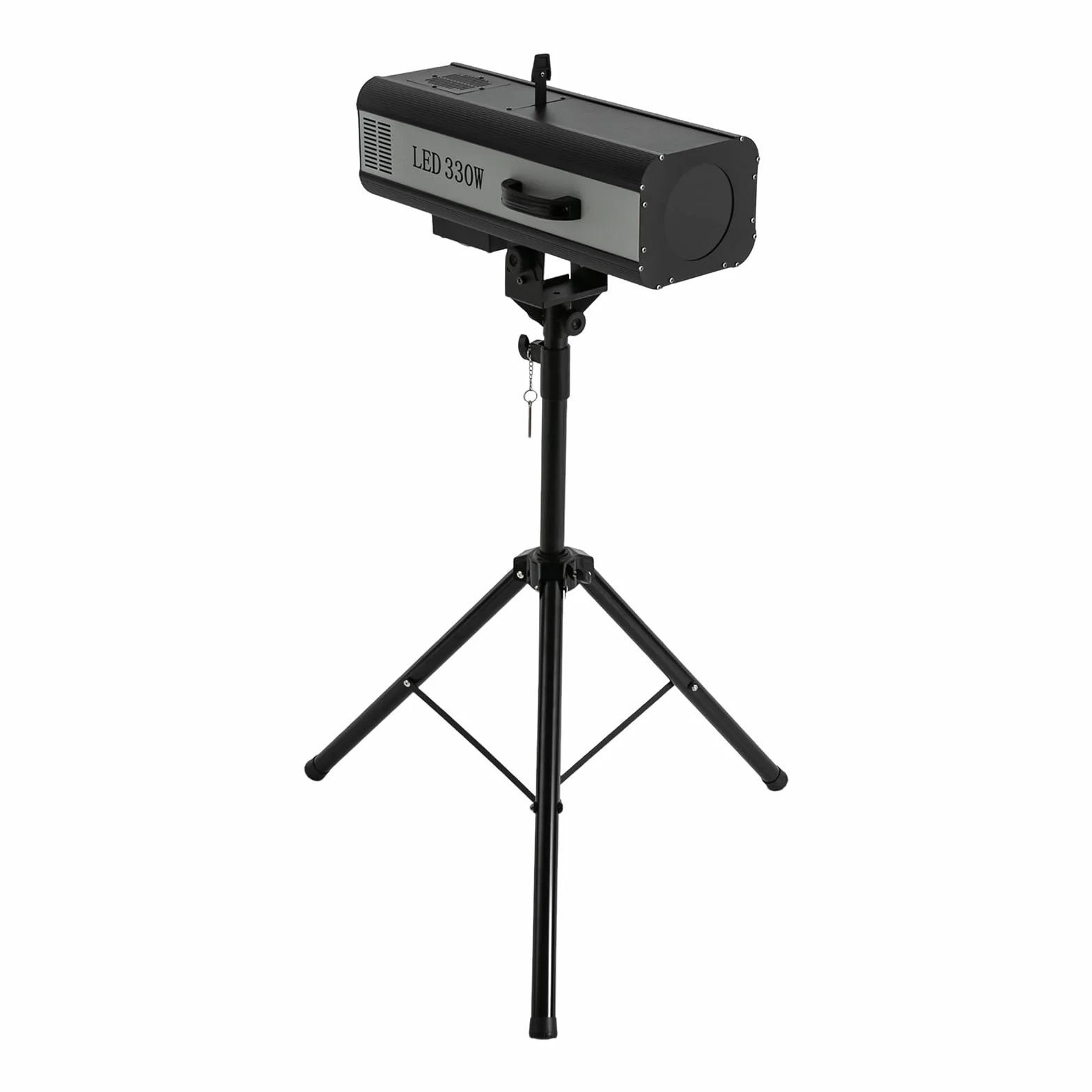 Oświetlenie sceniczne LED, oświetlenie sceniczne, światło imprezowe ze statywem 330 W, reflektor do teatru, na wesele, DJ, pokazy, 6 kolorów, 3200 K, 5600 K, 6000 K, bezstopniowy efekt świetlny, IP20