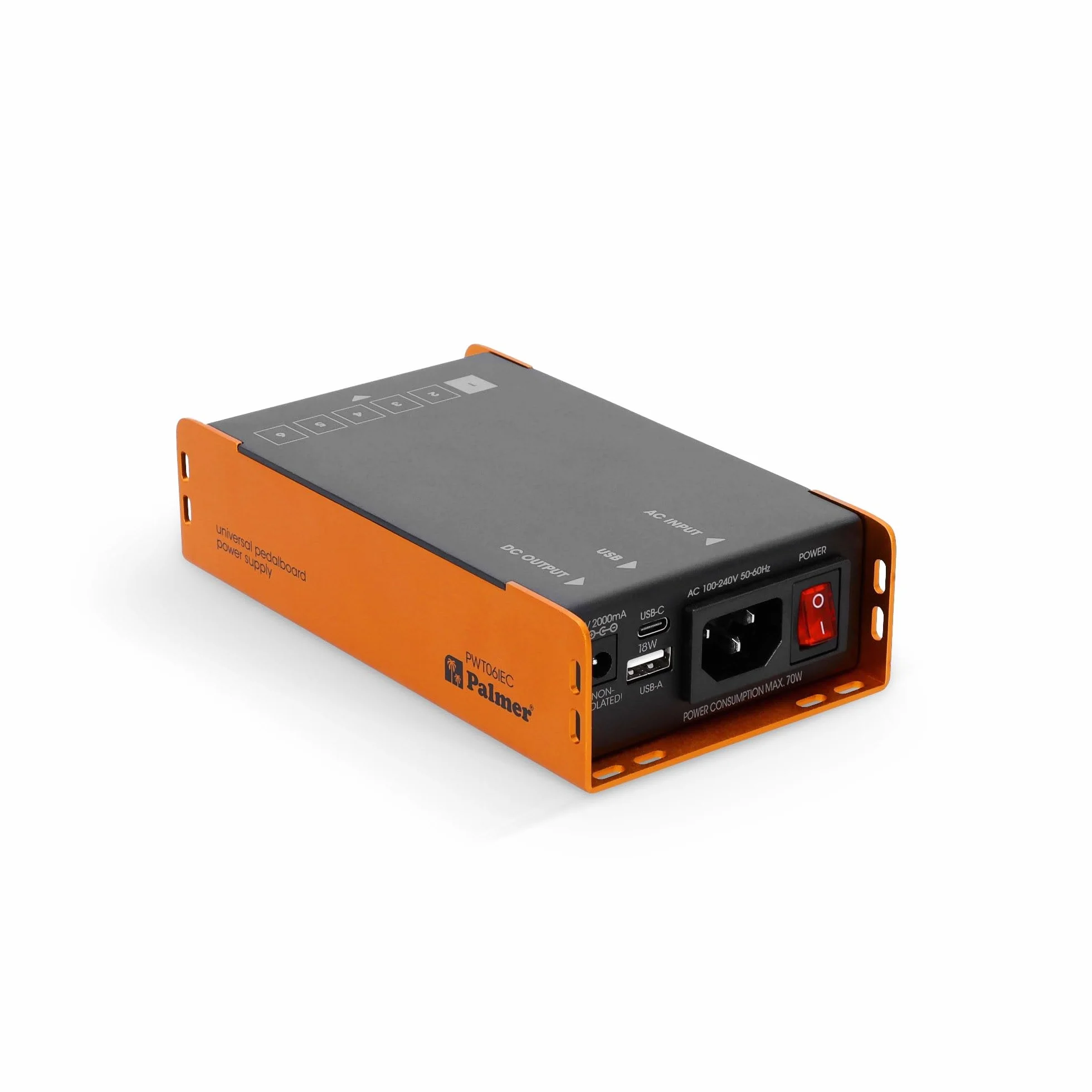 Palmer PWT 06 IEC uniwersalny zasilacz z USB