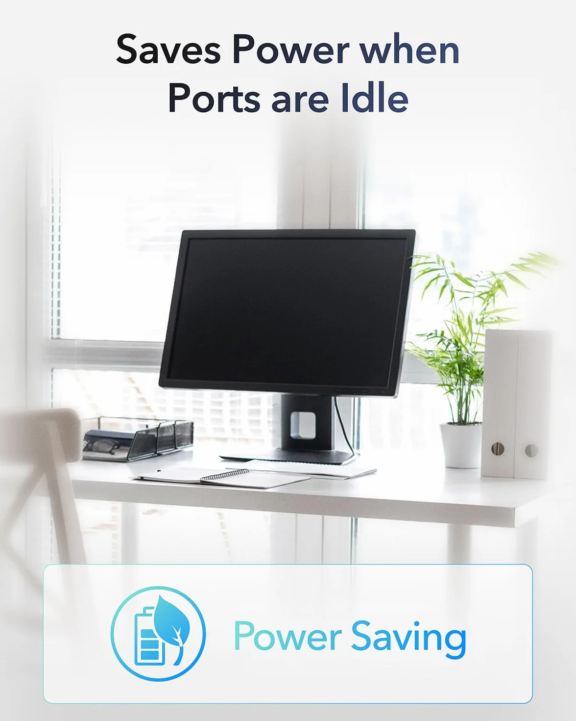 Cudy GS105D 5-portowy przełącznik sieciowy Gigabit Ethernet, rozdzielacz Ethernet, optymalizacja ruchu, Plug and Play