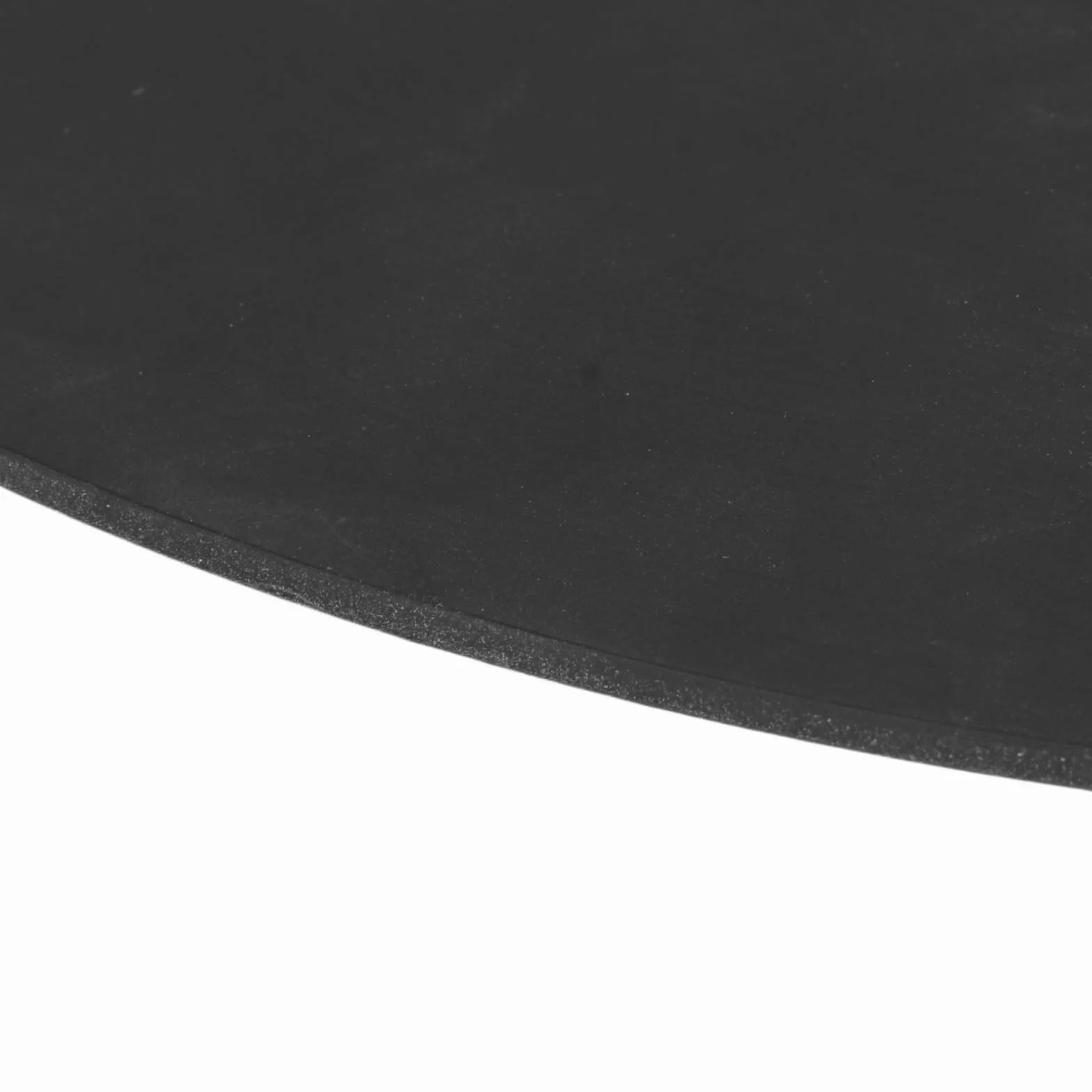 Mata Gramofonowa do Gramofonów Winylowych LP, Mata Gramofonowa Czarna Gumowa Mata Gramofonowa LP, Rekordowa Mata Gumowa Gramofon Home Disc Pad Wymiana akcesoriów.