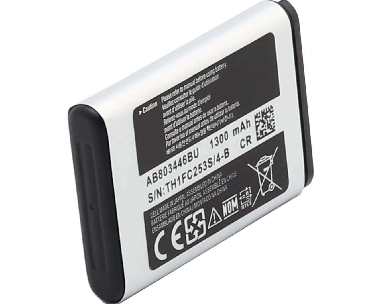 Bateria kompatybilna z telefonem komórkowym Samsung GT-B2710 (1300 mAh, 3,7 V, litowo-jonowa)