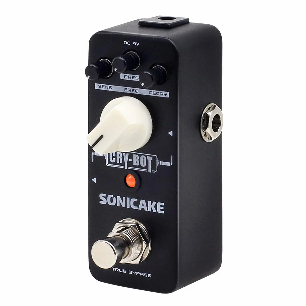 SONICAKE Auto Wah Pedał Gitara basowa Efekty Pedał Koperta Filtr Funky Cry-Bot
