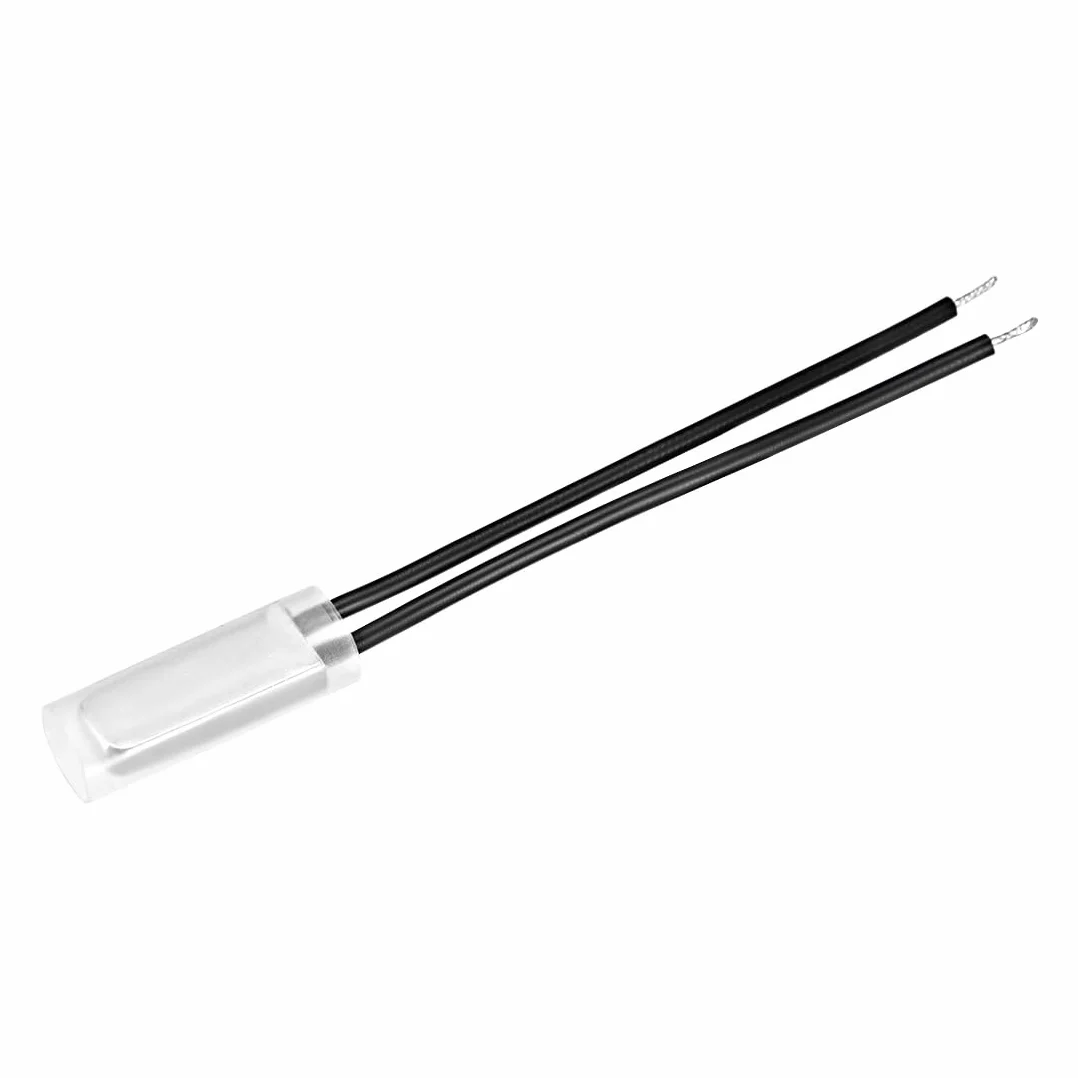 sourcing map 2 szt. KSD9700 termostat 115 ℃ N.C 10 A metal bimetaliczny przełącznik temperatury