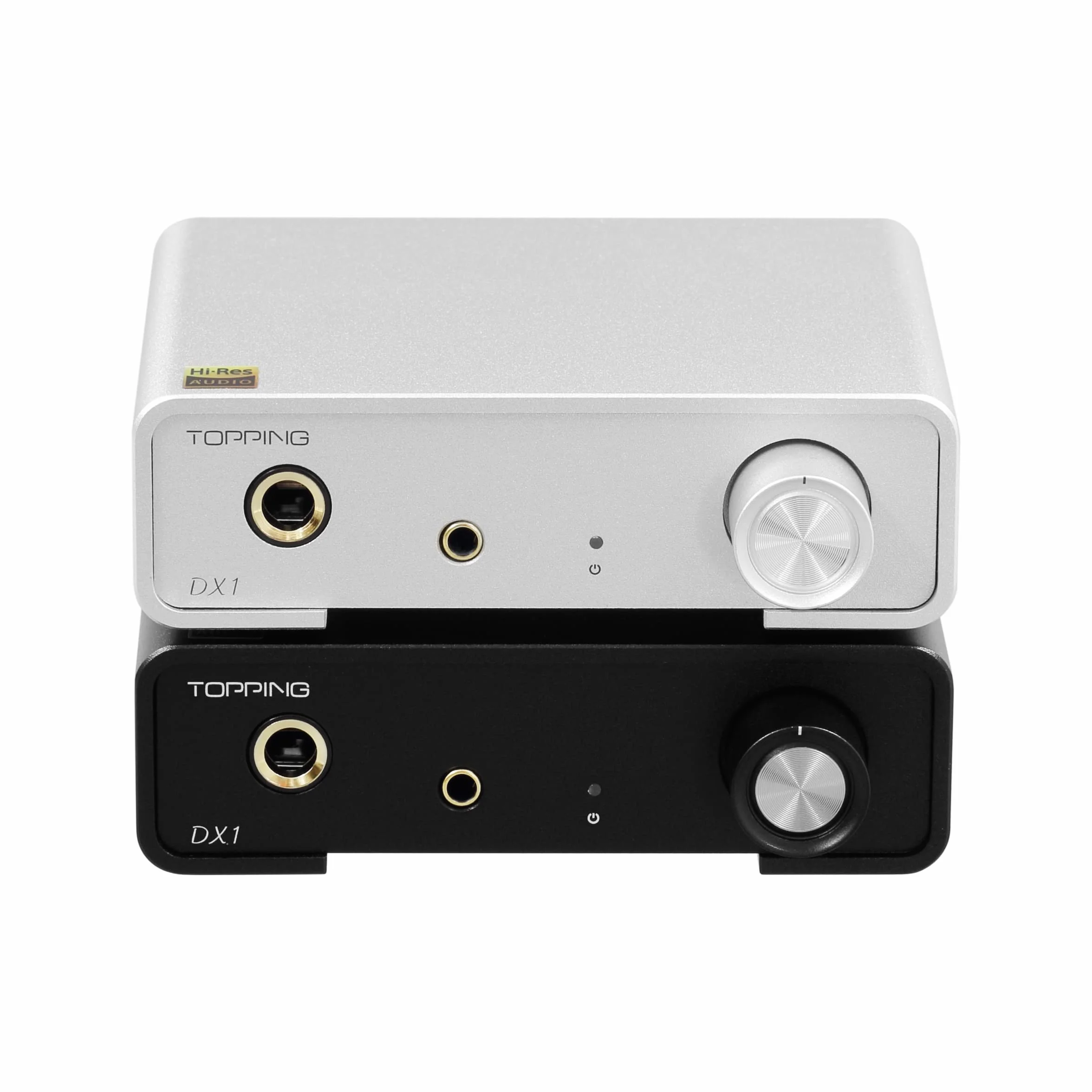 Topping DX1 Mini Stereo DAC wzmacniacz słuchawkowy AK4493S 384kHz/32bit DSD256 280 mW x2 dyskretny wzmacniacz LNRD HiFi z 2 wzmocnieniami Home Audio czarny