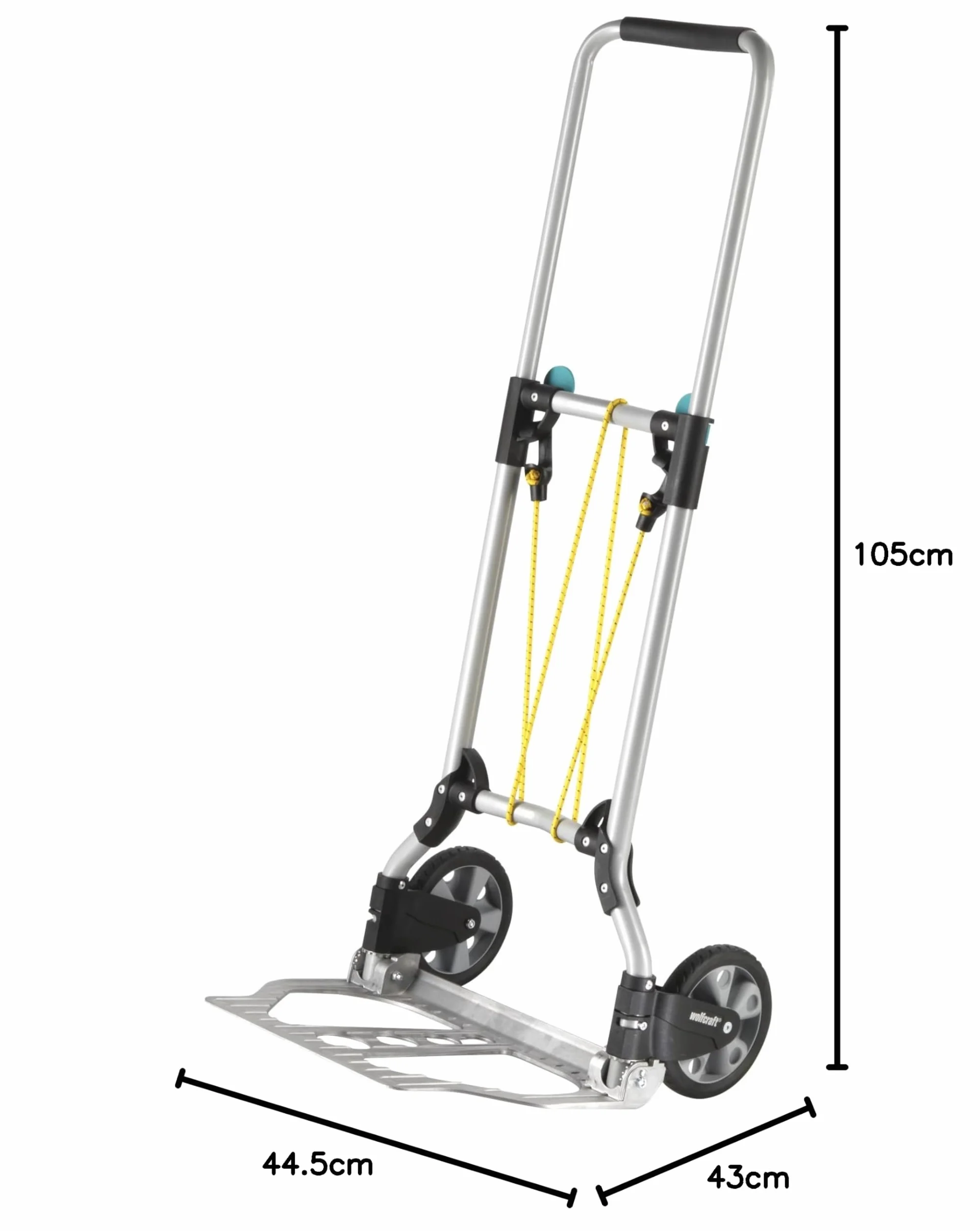 wolfcraft System transportowy TS 600 I 5505000 I Przenośny wózek transportowy - składany i stabilny