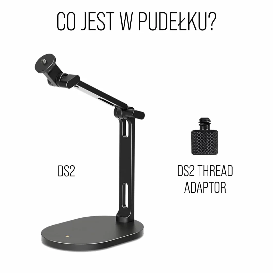 RØDE DS2 Ramię studyjne do biurka dla mikrofonów, kamer, smartfonów, świateł (do 900g)