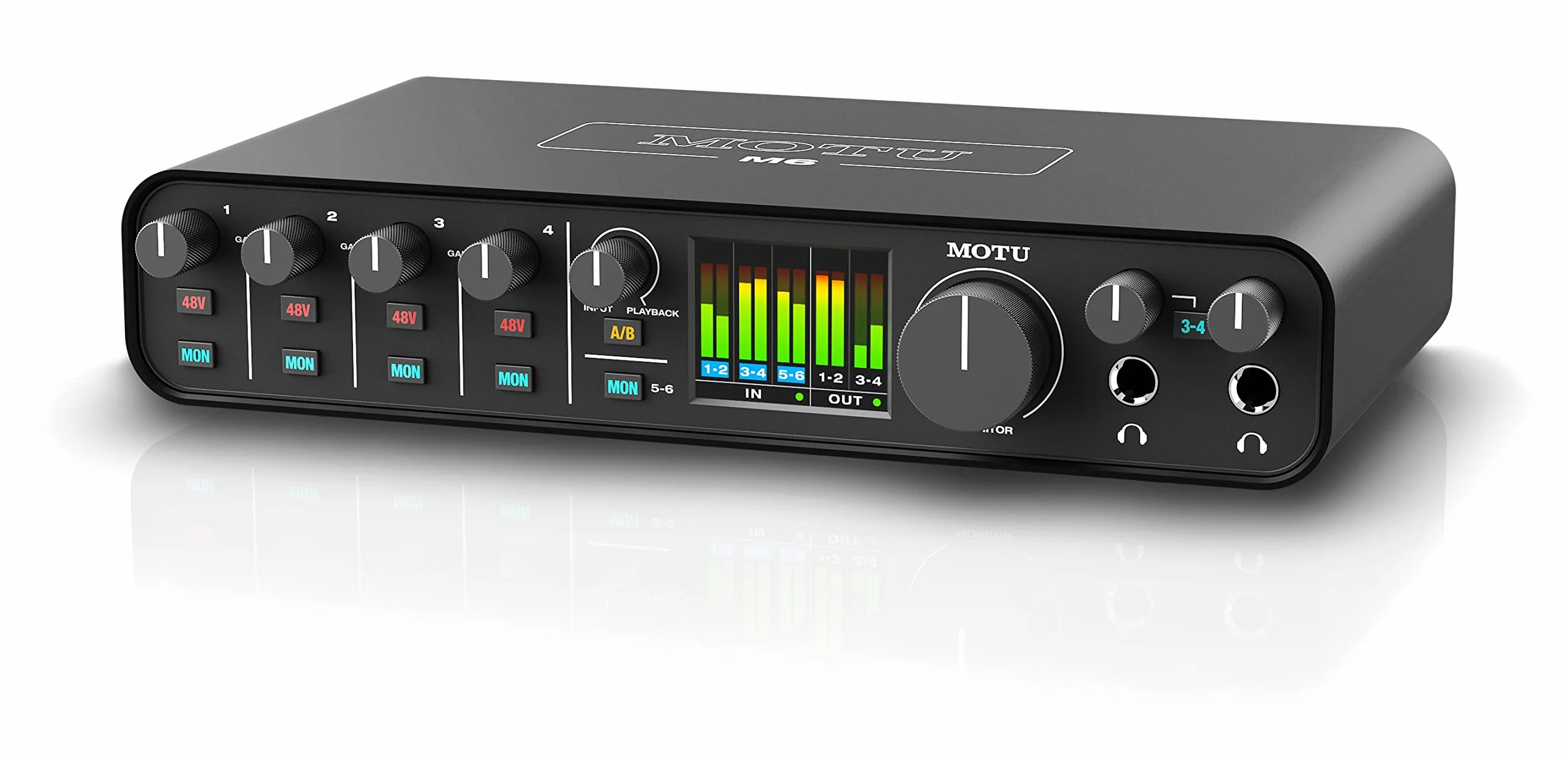 Interfejs audio MOTU M6 USB-C - Interfejs audio USB