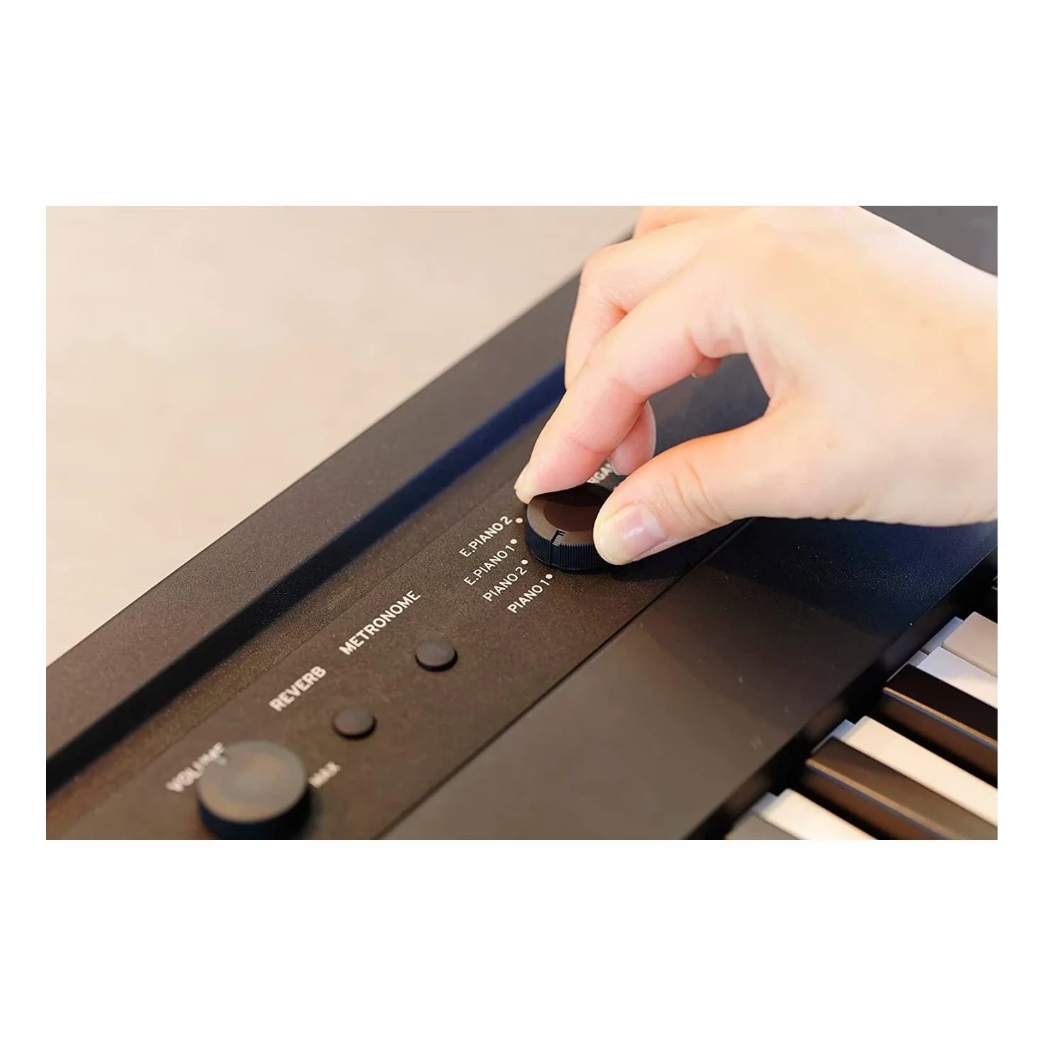 KORG Liano L1 Przenośny fortepian cyfrowy z klawiaturą Premium Soft Touch czarny