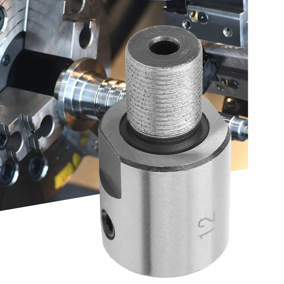 Edelstahl Chuck Pleuel für K01-50/63 K02-50/63 Drehfutter M14 * 1 Mini Drehmaschine Maschinenteile(12mm)